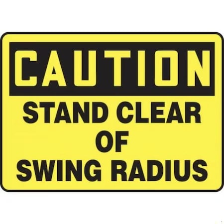 Accuform OSHA CAUTION SAFETY SIGN DO NOT WEAR MEQM625XV